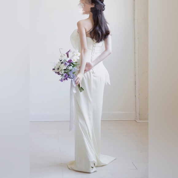 [ MINT ] Wedding gown & Veil - Picture 4 of 6